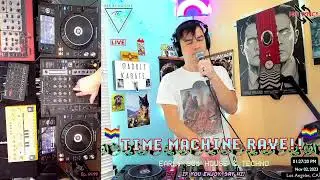 TIME MACHINE RAVE #199 - Progressive House Euphoria - 90s Techno & House - Live 303/808