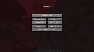 MC 1.16 pre release 8 nether venture v1