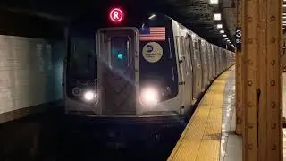 BMT 4th Avenue Line - R160B Siemens (R) Train @ 36 Street