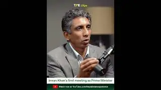 What was Imran Khan's first meeting as Prime Minister?
