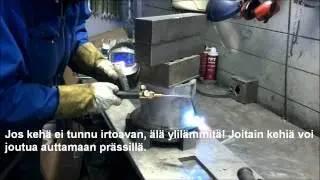 Starttikehän irroitus