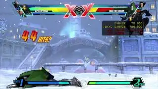 UMvC3 Spider-Man Advanced Solo Combos