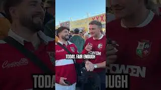 These fans give their most CONTROVERSIAL Lions opinions! 😱😳 #rugby #britishandirishlions #voxpop