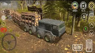 New update rthd maz 537 truck gameplay - rthd gameplay - maz 537 truck forest map
