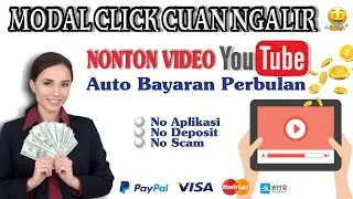 NONTON YOUTUBE DAPAT UANG || WEBSITE PENGHASIL DOLLAR PAYPAL