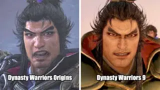 Character Death Comparison | Dynasty Warriors: Origins