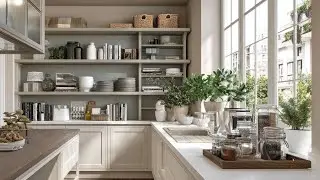 5 современных идей дизайна открытой кухни для небольших городских домов