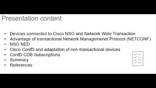 Transactionality Part 2 - NSO & ConfD