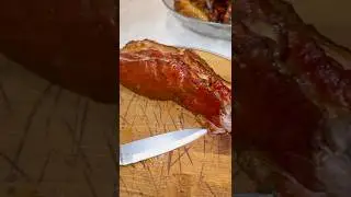 Сочный подчеревок &ndash; дегустация деликатеса #подчеревок #копчение #food #сало #копченоеСало