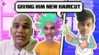 GIVING BEASTBOYSHUB A NEW HAIRCUT 😎💈✂️  || FINESTLY
