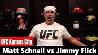 UFC Kansas City: Matt Schnell vs Jimmy Flick REACTION