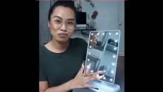 360-Degree 22 LEDs Makeup Mirror