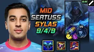 Sylas Mid Build Sertuss Everfrost First Strike - LOL EUW Challenger Patch 13.15