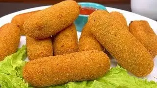 Yummy and Delicious Chicken Potato Rolls|How to Prepare Amazing Chicken Potato Rolls|Recipe By Ruby|