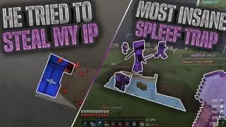 [VeltPvP] KID TRIES TO GET MY IP AFTER I TRAP HIM + TONS OF TRAPPING - MiniHCF [1]