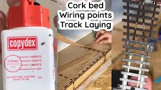 Wiring points, Cork Bed & Laying Track | 4