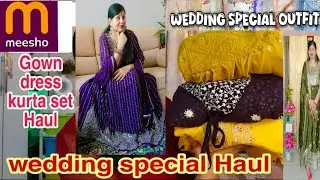 Wedding party Dress Collection Lehenga /gown/kurta set /Anarkali /sharara sets #trending #meeshohaul