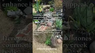 DIY Dry Riverbed: Picking the Right Rocks for a Beautiful Garden  #gardening @Barelygardening