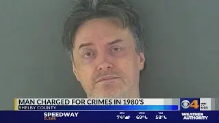 Man charged for crimes in 1980's