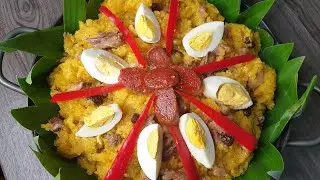 SIMPLE AND EASY FILIPINO PAELLA RECIPE/ARROZ VALENCIANA ILONGGO RECIPE