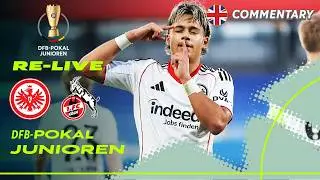 LIVE 🔴 Eintracht Frankfurt vs 1. FC K&ouml;ln | U 19-DFB-Pokal &ndash; Quarter-Finals