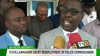 Bayelsa Assembly decries redeployment of Police Commissioners