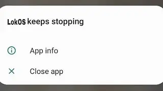 How to fix LokOS app keeps stopping problem | lokos app not opening