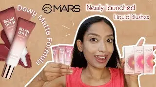 *New* MARS BLUSH HOUR liquid Blushes | Dusk, Twilight, Night Glow | Honest review + Swatches