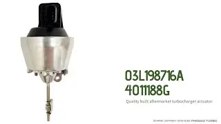 Aftermarket Turbo Electronic Wastegate Actuator &ndash; Direct Replacement for 03L198716A / 03L198716L