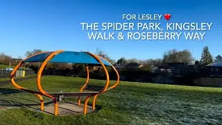The spider park, Kingsley walk, Roseberry way, a nostalgic walk around Tring