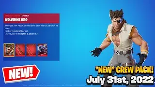 *NEW* August 2022 Crew Pack! | Fortnite - Item Shop [July 31st, 2022]