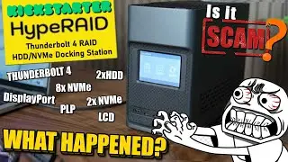 RAID-массив HypeRAID TB4 на Kickstarter &mdash; что случилось?!