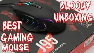 Bloody J95 RGB Gaming Mouse Unboxing & Hands-On Review | Best Gaming Mouse In Pakistan