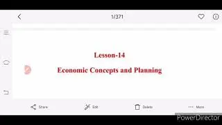 Class-10 / S.st / economics , chapter-14 economic concept and planning