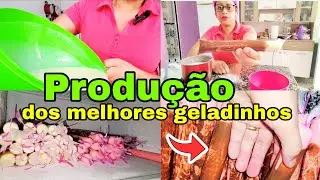 PRODUÇÃO DE GELADINHOS MAIS COMPRAS E MUITO MAIS