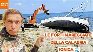Pesca Sub: Le FORTI MAREGGIATE della CALABRIA IONICA...e la MIA COLLABORAZIONE CON TEMU 😁✌️