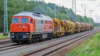 Trainspotting Brandenburg • #Bahnlogistik24 #Snälltåget #HectorRail #KGT #Captrain #DBCargo #LTE