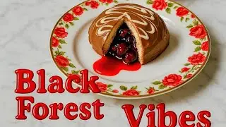 No eggs, no milk, few-ingredient cherry - chocolate cookies recipe! Easy and delicious 🤤 Enjoy 🍒😃!
