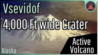 The Active Volcano in Alaska; Vsevidof