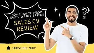 CV Review | Sales to IT | Switch from Sales to Business Analyst | Non-Tech to Tech Career Guide|