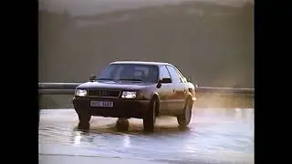 1990 Audi 100 &ndash; Deutsche Retro Werbung