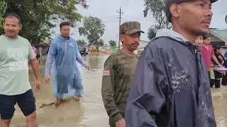 KHURAI HEIKRUMAKHONG FLOOD || 1.06.2025 MANIPUR FLOOD UPDATE