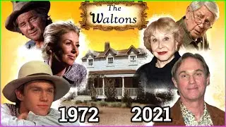 THE WALTONS CAST - THEN AND NOW | Richard Thomas, Michael Learned