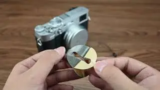 JJC CS-X100 BLACK Lens Cap Keeper for Fujifilm X100 X100S and X100T