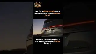 2025 #Nissan #Armada keeps same base price?!