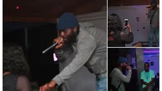 Ossy Bleu performs Wake Up (G Masun) at Adepiper's show || Ossy Bleu #performance #music #rap
