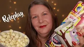 ASMR Gem&uuml;tlicher Fernsehabend mit der Freundin + Gesichtsmaske ♡ Personal Attention ♡ Deutsch/German
