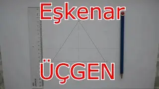 Daire içine Eşkenar ÜÇGEN Çizmek - İşin Sırrı Teknik Resim