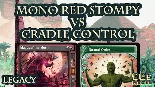 Mono Red Stompy против Cradle Control [MTG Legacy]