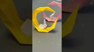 Moon & Rabbit #shorts #fyp #origami #moon
